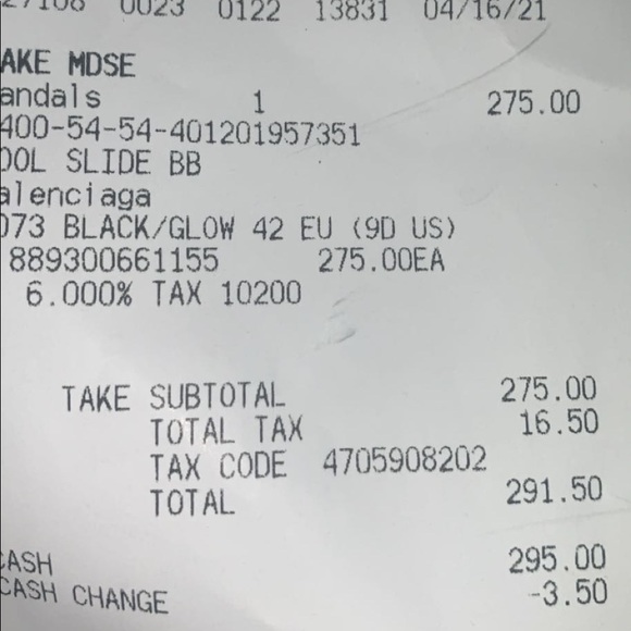 Balenciaga Pool Slide BB Black “Glow” - Picture 5 of 5